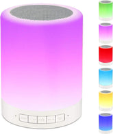 RAGZAN Luz nocturna Altavoz Bluetooth Inalámbrico Portátil
